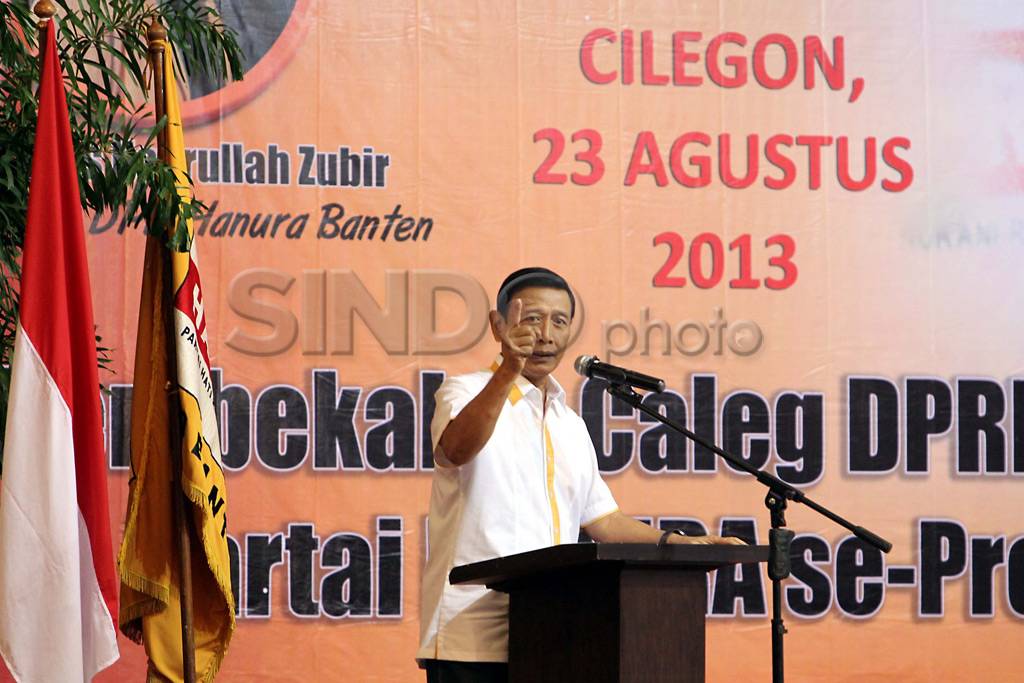 Pembekalan caleg Hanura,...