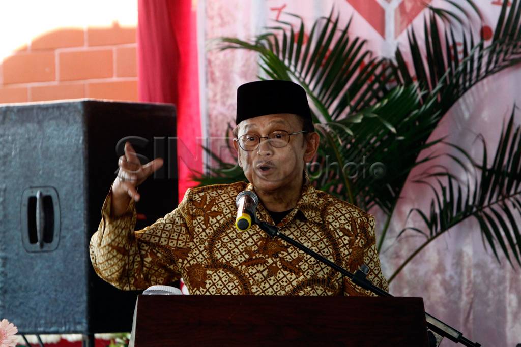 Habibie hadiri peringatan...