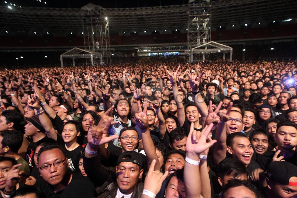 Metallica guncang Jakarta