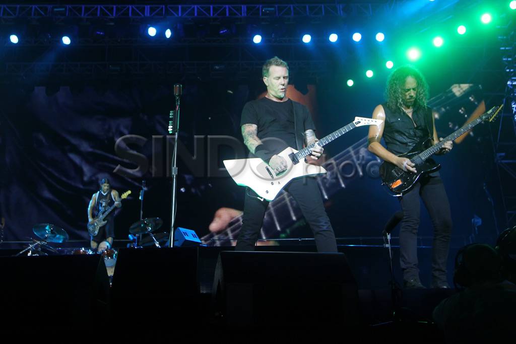 Metallica guncang Jakarta