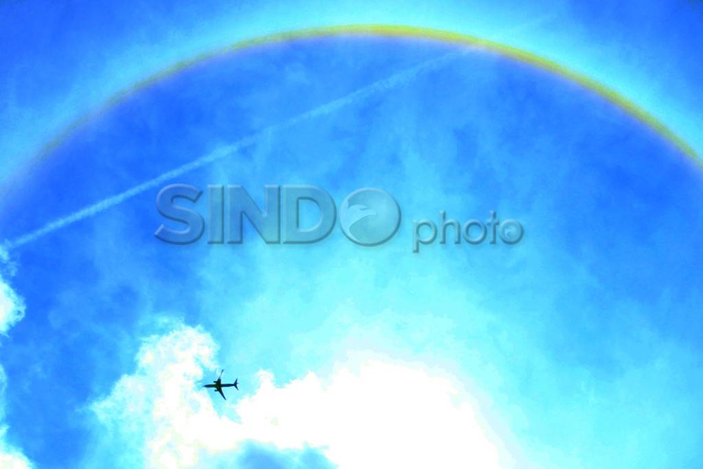 Fenomena Halo terlihat...