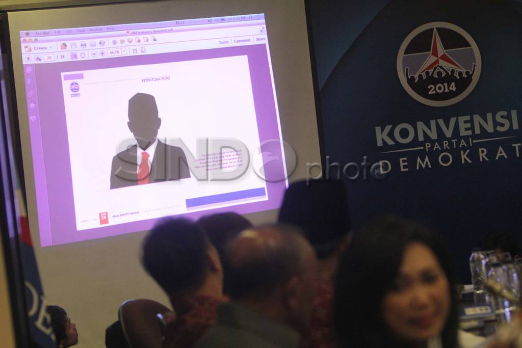 Penetapan peserta konvensi...