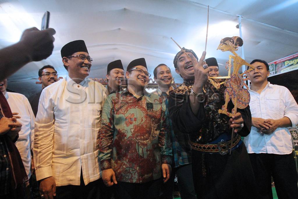 Cak Imin terima wayang...