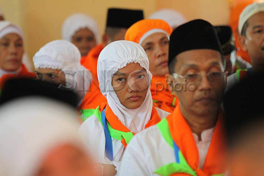 Jemaah calon haji kloter...
