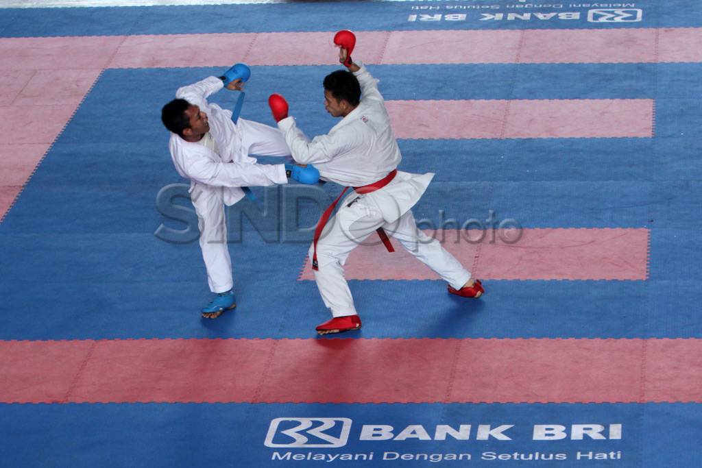 Simulasi pelatnas karate...