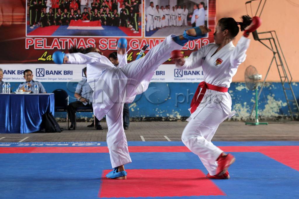 Simulasi pelatnas karate...
