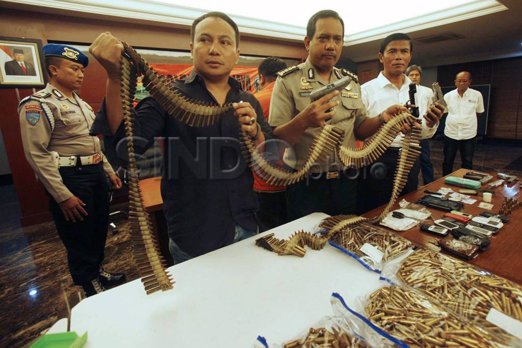 Pemasok senpi diamankan...