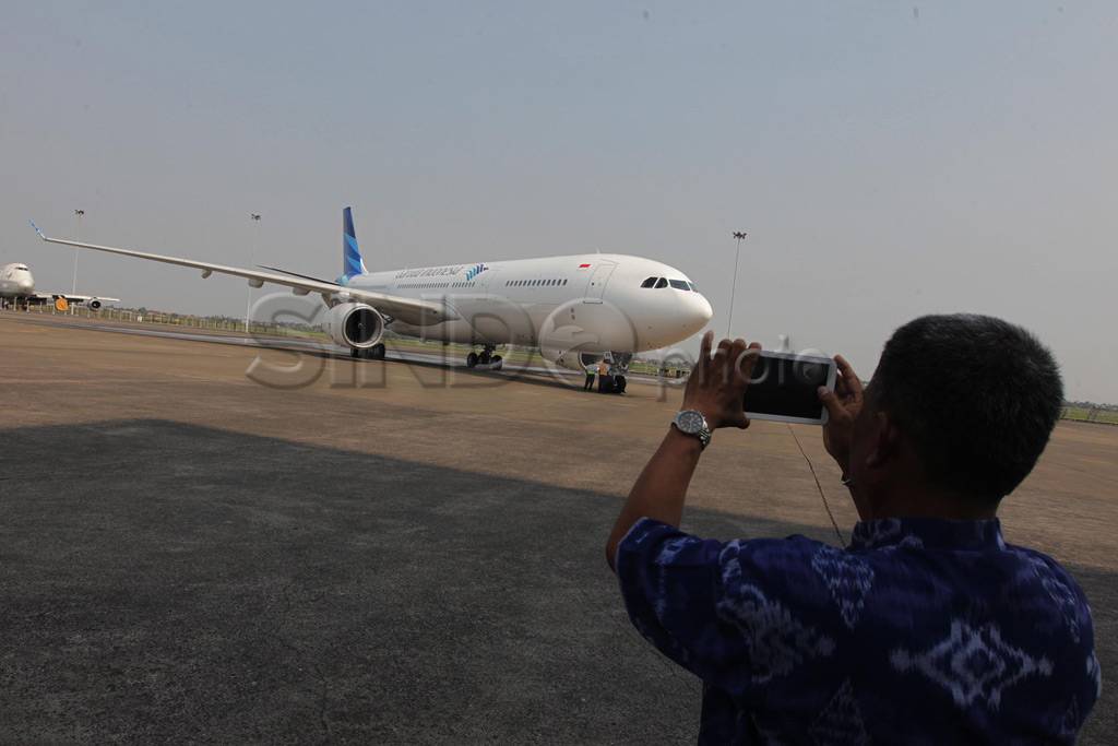 Pesawat A330S Garuda...