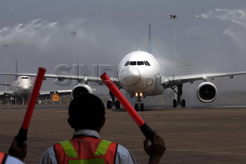 Pesawat A330S Garuda...