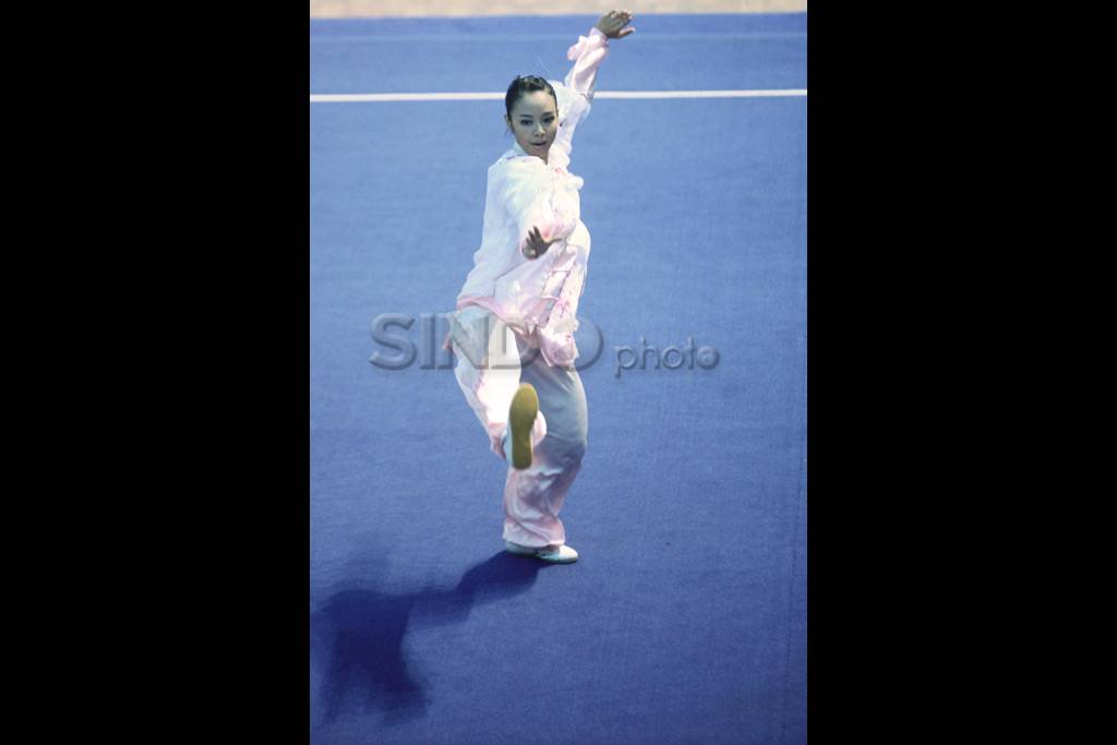 Wushu raih tiga emas...