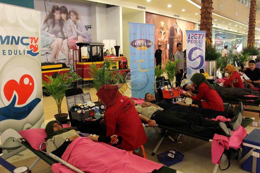 Donor darah MNC Peduli