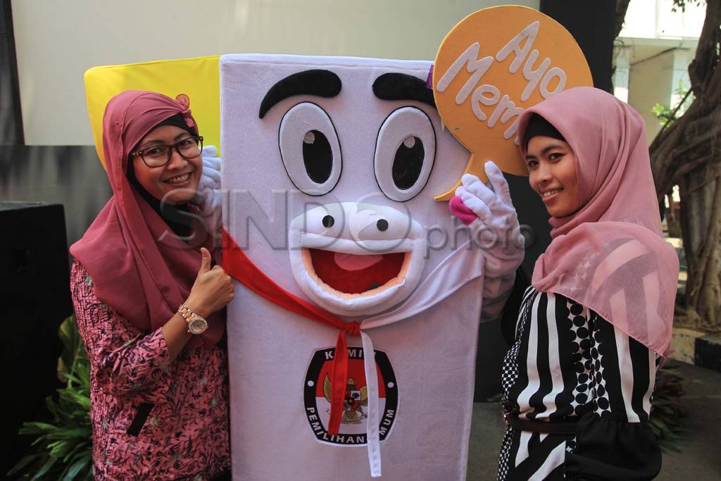 Maskot Pemilu 2014 Ayo...