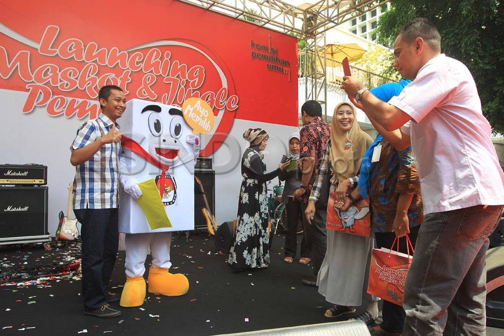 Maskot Pemilu 2014 Ayo...