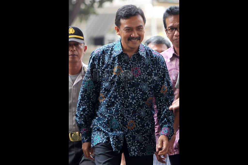 Andi Mallarangeng diperiksa...