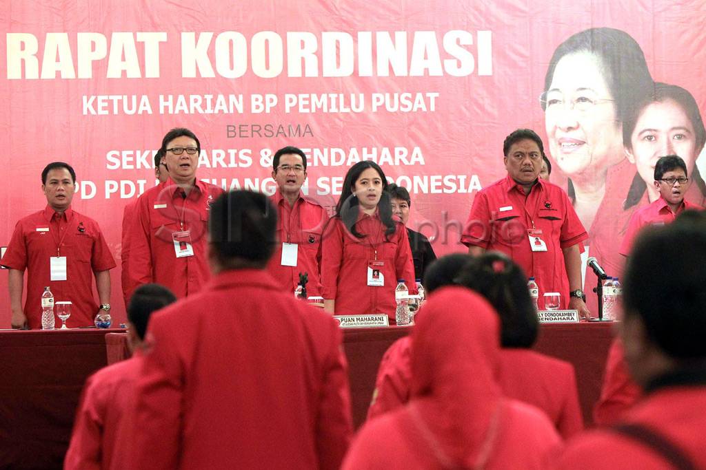 Rakor Bapilu PDI Perjuangan
