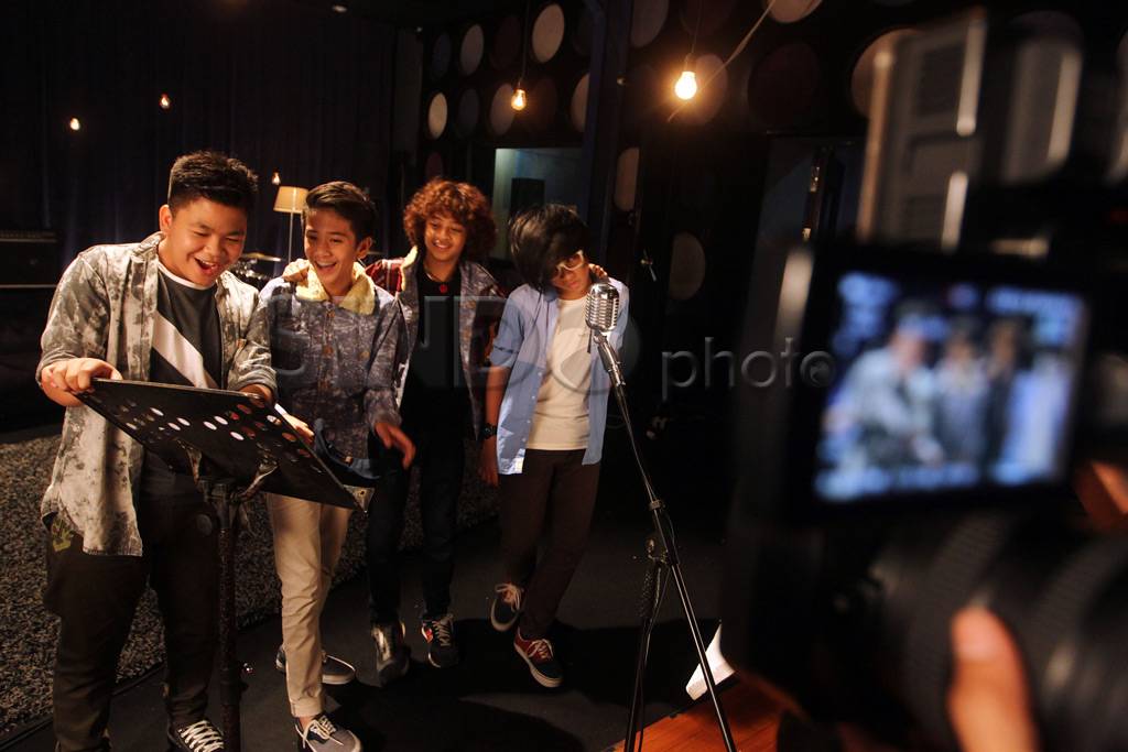 Pembuatan video klip...