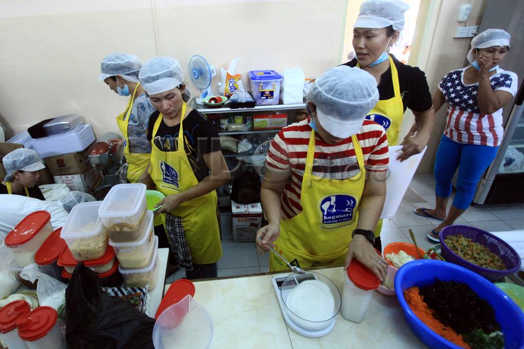 Kue olahan warga binaan...
