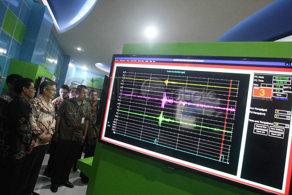 Simulator Gempa, sarana...