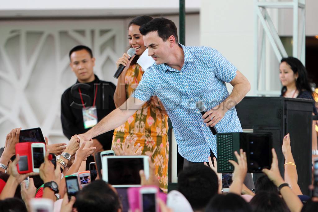 Tommy Page sapa fans...