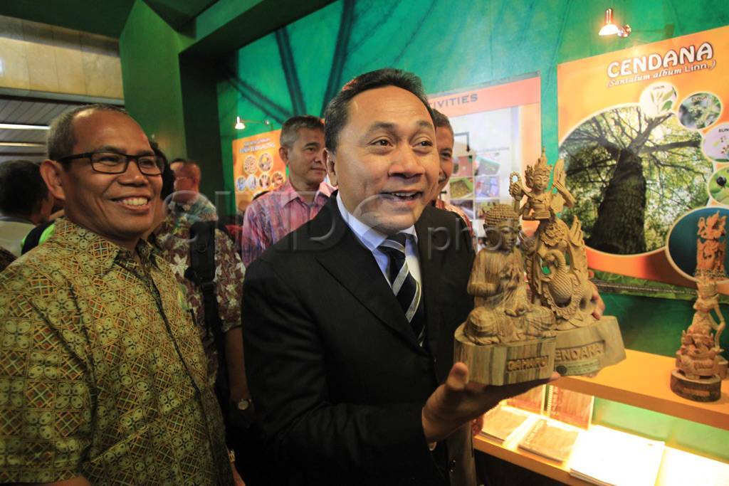 Menhut sosialisasi tanaman...