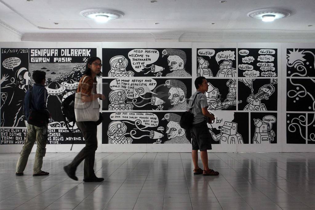 Pameran seni rupa Biennale...