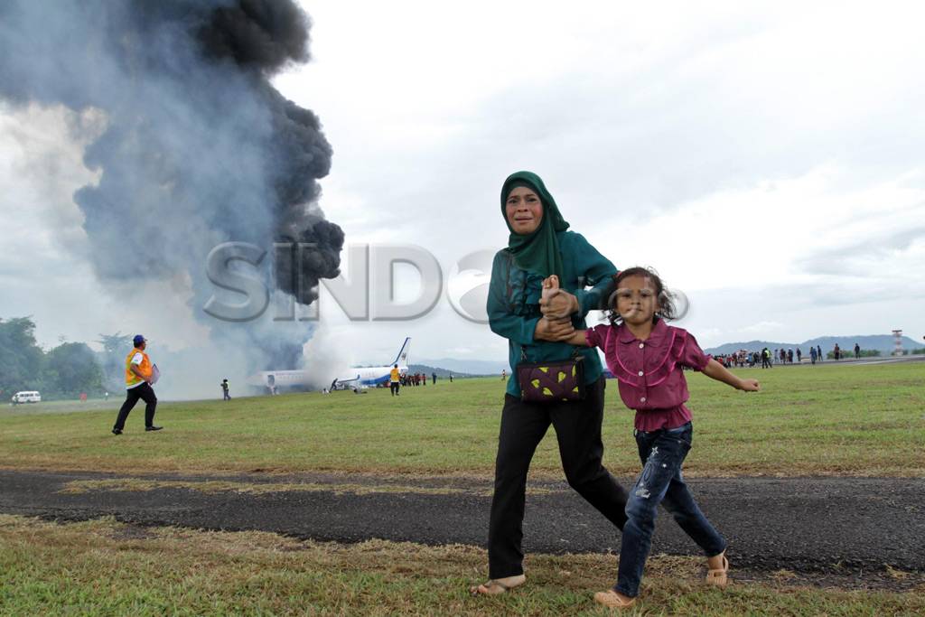 Batimurung Air terbakar...