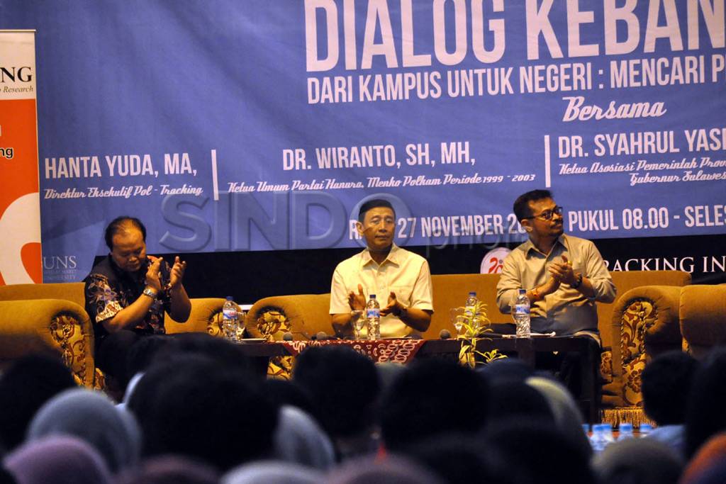 Wiranto ajak mahasiswa...