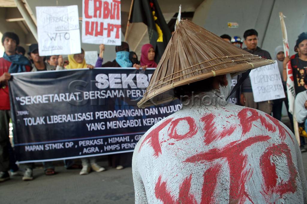 Demo penolakan pertemuan...
