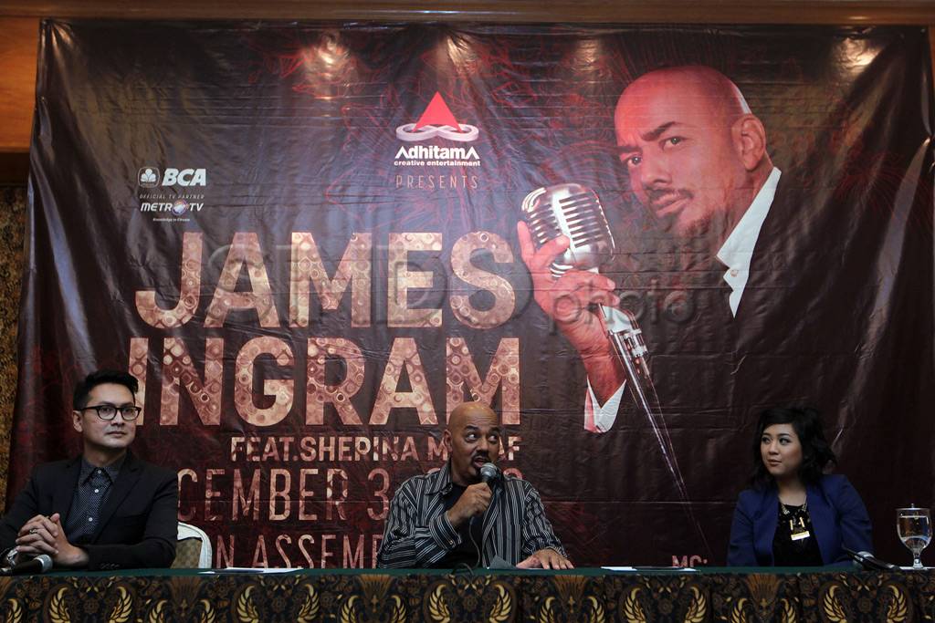Jelang konser James...