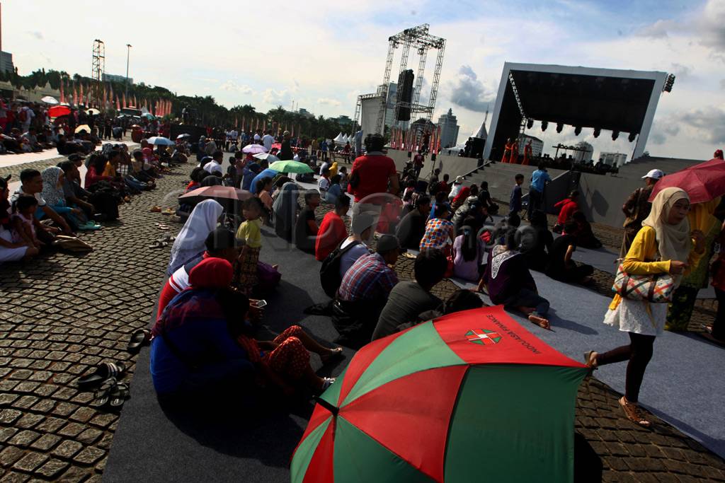 Pengunjung padati pagelaran...
