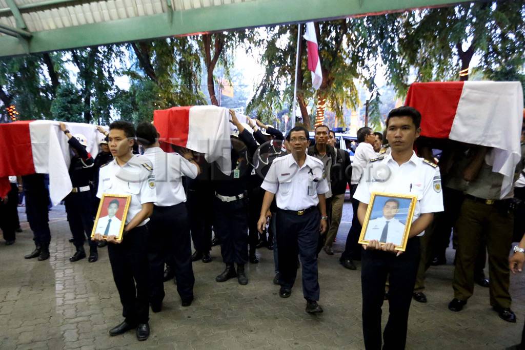Penghormatan korban...