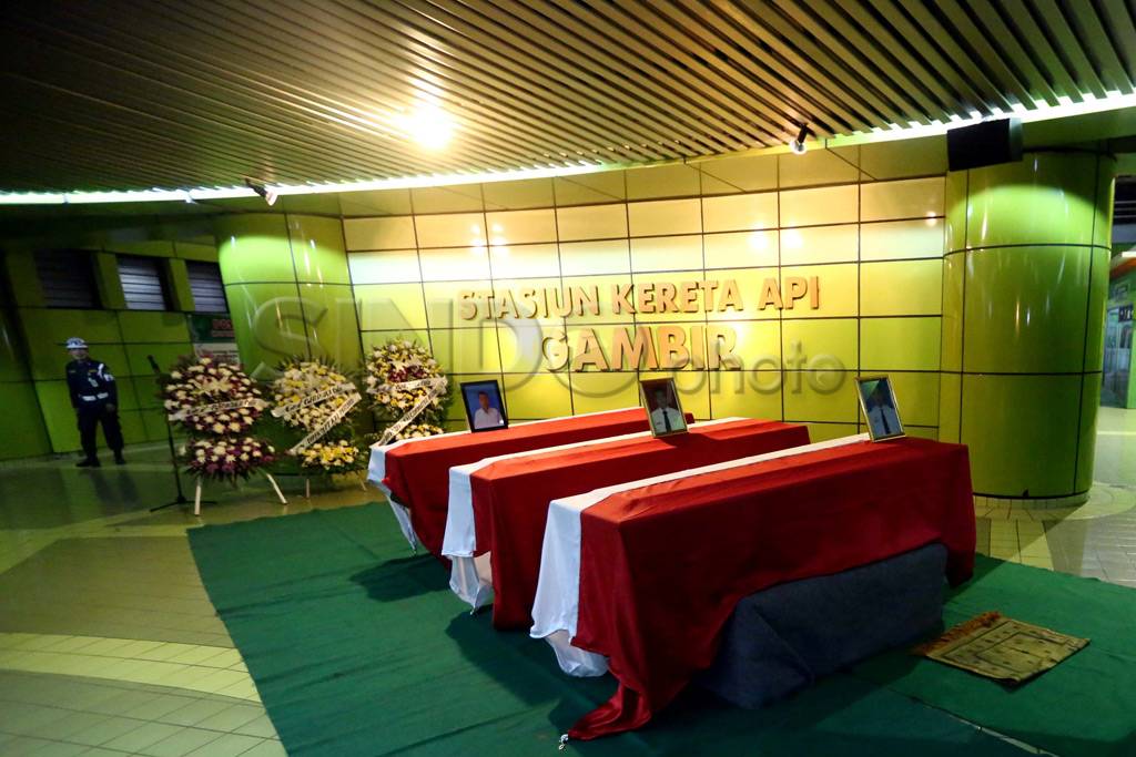 Penghormatan korban...