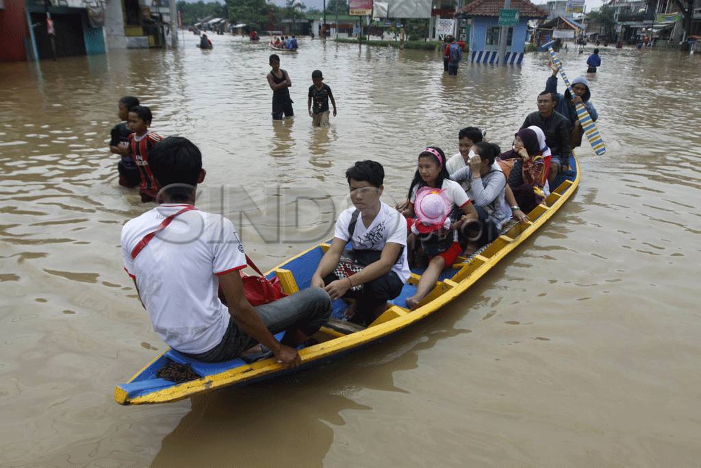 Luapan Sungai Citarum,...