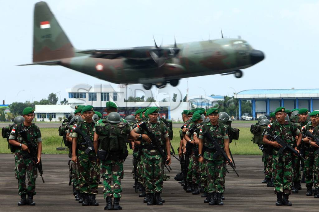 Kepulangan Satgas Pamtas...