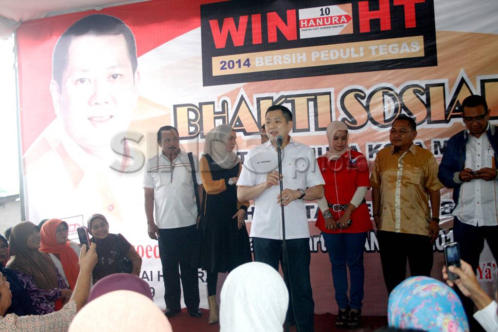 HT Blusukan di perkampungan...