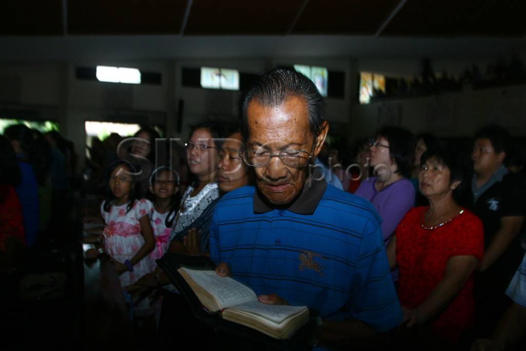 Perayaan malam natal...