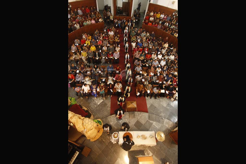 Malam Misa Natal di...