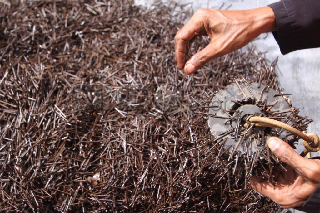 700 Kg ranjau paku berhasil...