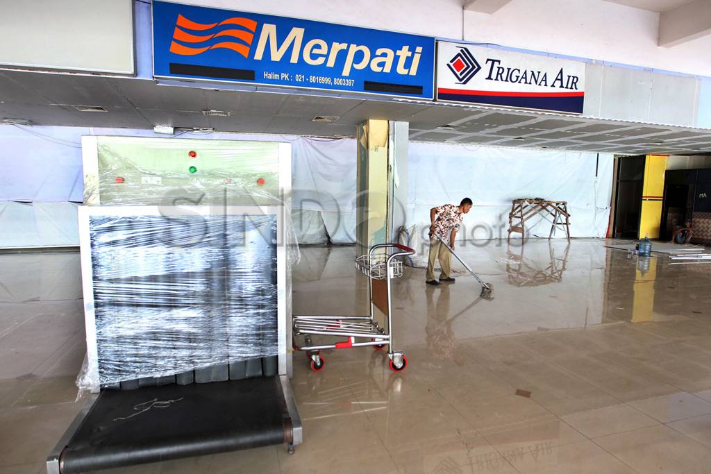 Renovasi Bandara Halim...