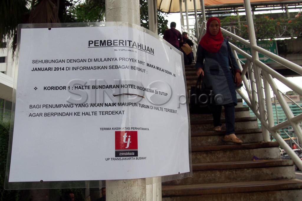 Halte Transjakarta Bundaran...