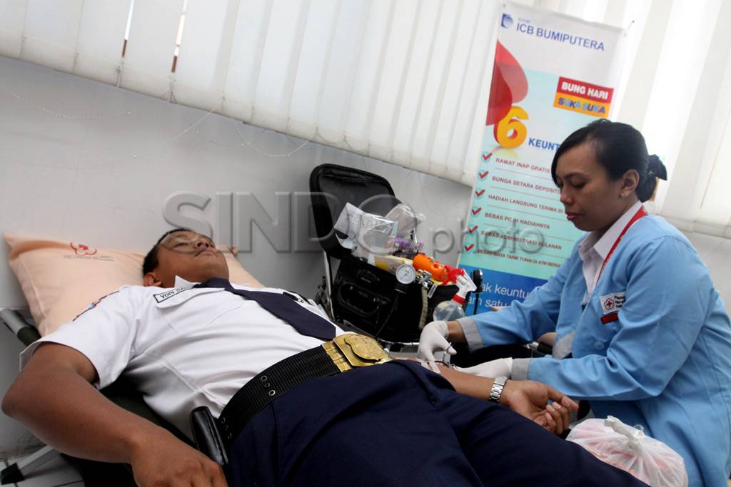Donor darah Bank ICB...
