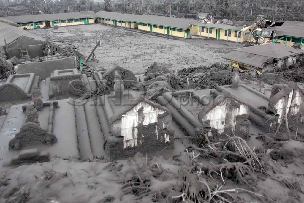 Lima desa sekitar Sinabung...