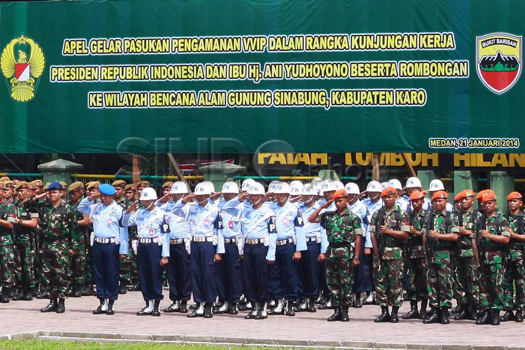 Apel pengamanan VVIP...