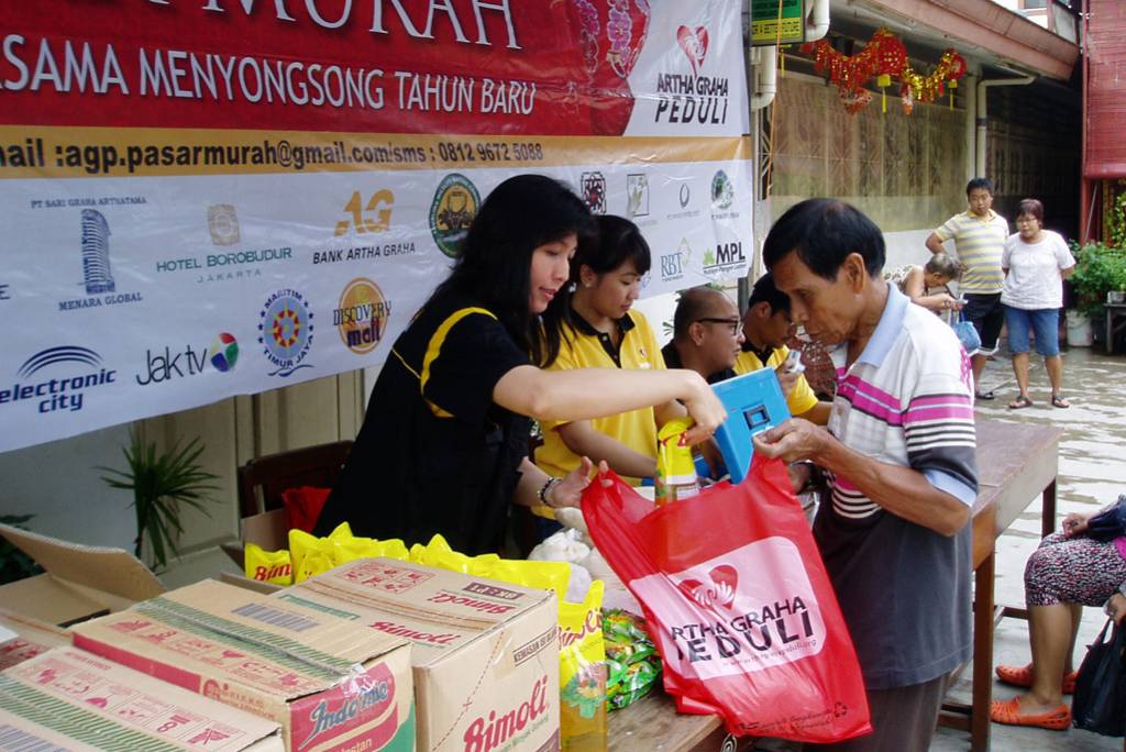 Pasar murah Artha Graha...