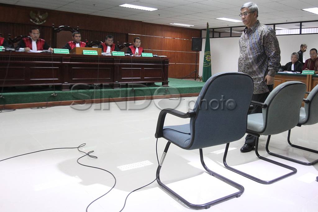 Akil Mochtar saksi Sidang...