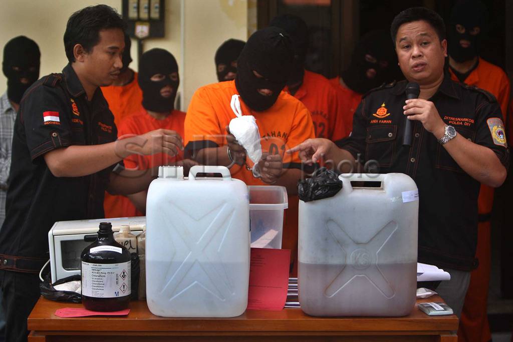 Gelar perkara Narkoba...
