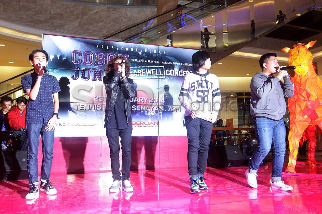 Konser perpisahan Coboy...