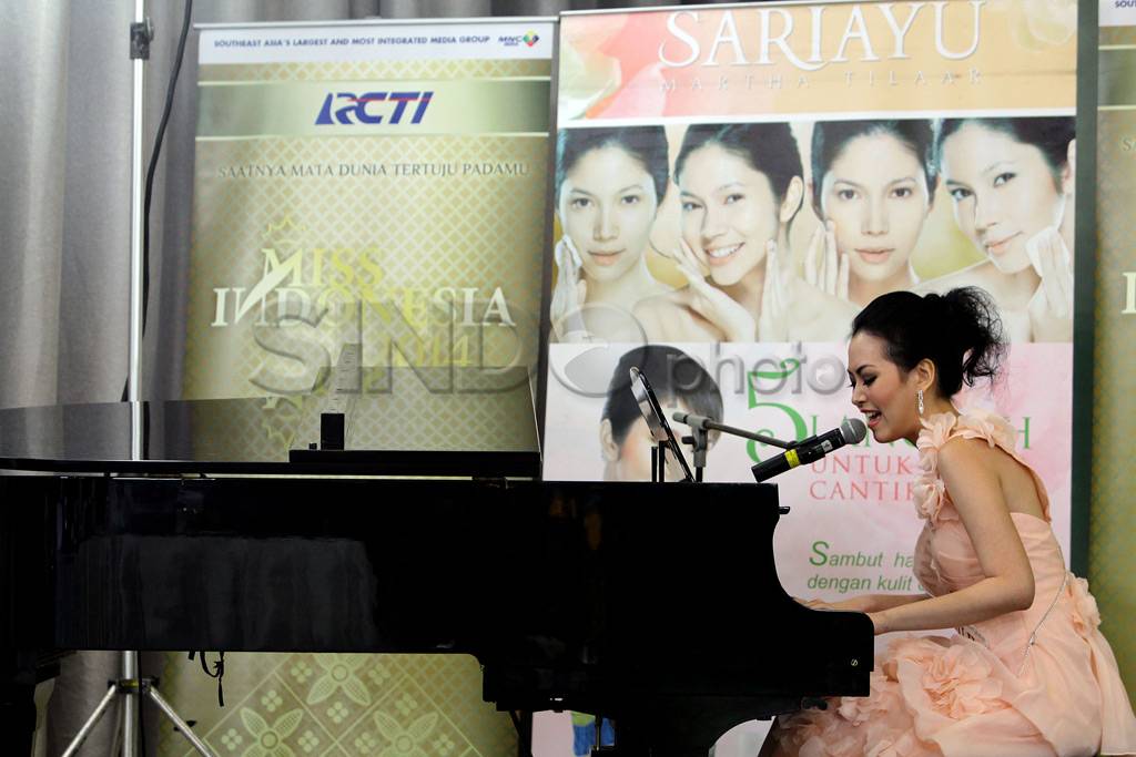 Talent show Miss Indonesia...