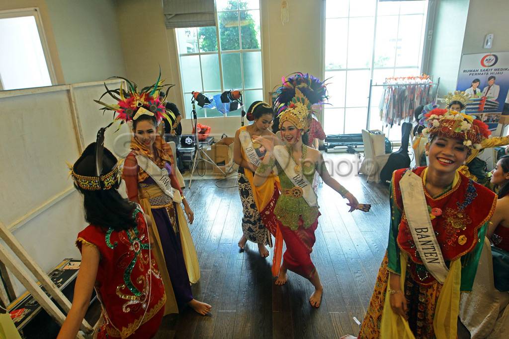 Talent show Miss Indonesia...
