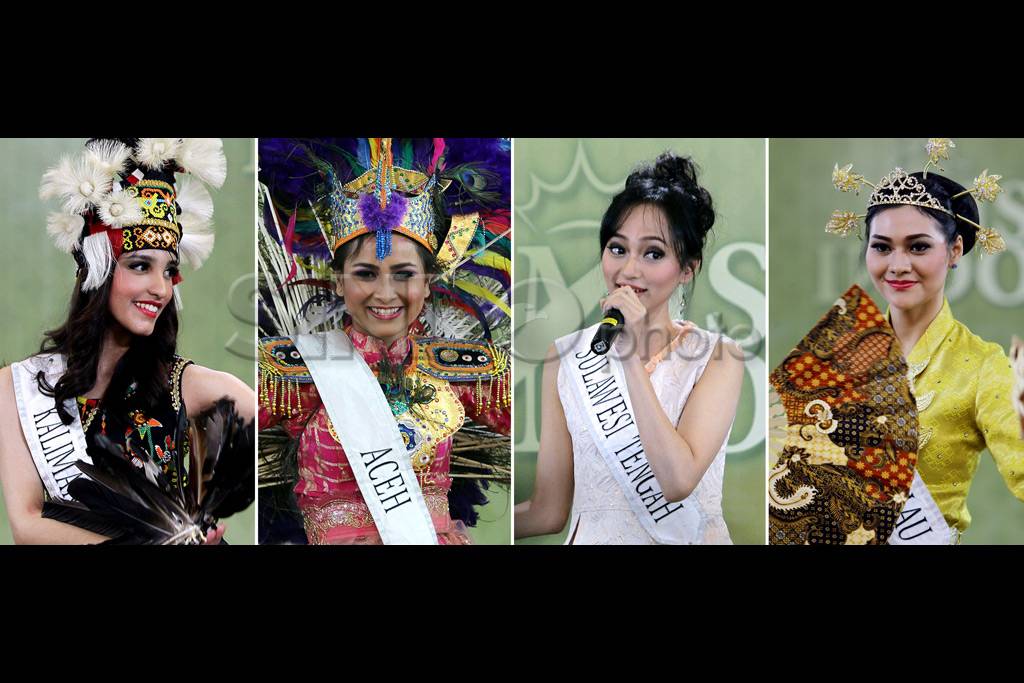 Talent show Miss Indonesia...